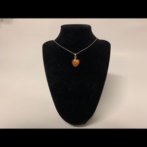 Resin charm necklace